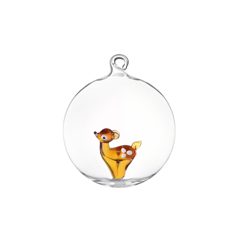 Glaskugel Bambi