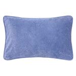 Kissenbezug 33x50cm Samt Denimblau