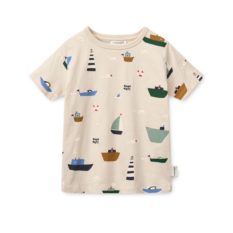 Kurzarm T-Shirt SAILING