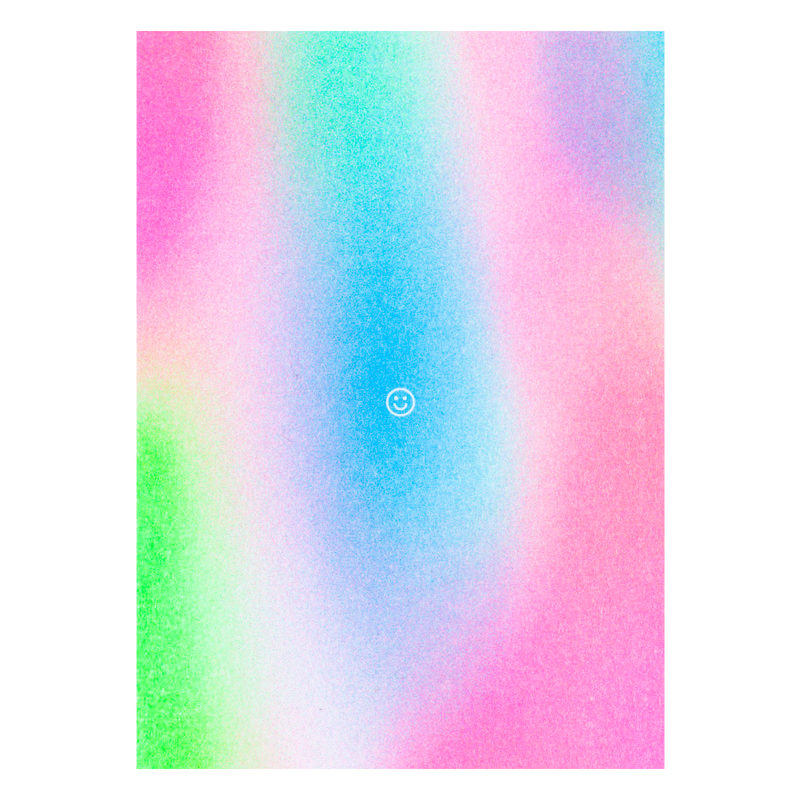 Postkarte Smile