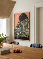Poster SERENE STRIPES 50x70 cm