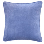 Kissenbezug 50x50cm Samt Denimblau