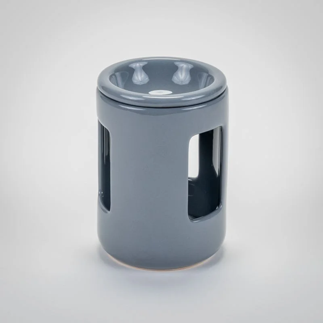 Duftlampe hellgrau