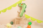 Folienballon Ziffer - Tiere 1-7