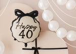 Folienballon HAPPY 40