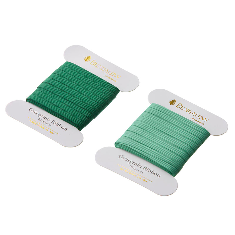 Ripsband 6 mm Hunter S/2 Stück