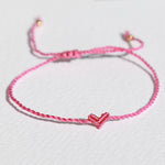 Armband mit Herz versch. Farben