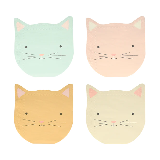cat napkins