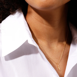 MOM - LOVE - KETTE vergoldet