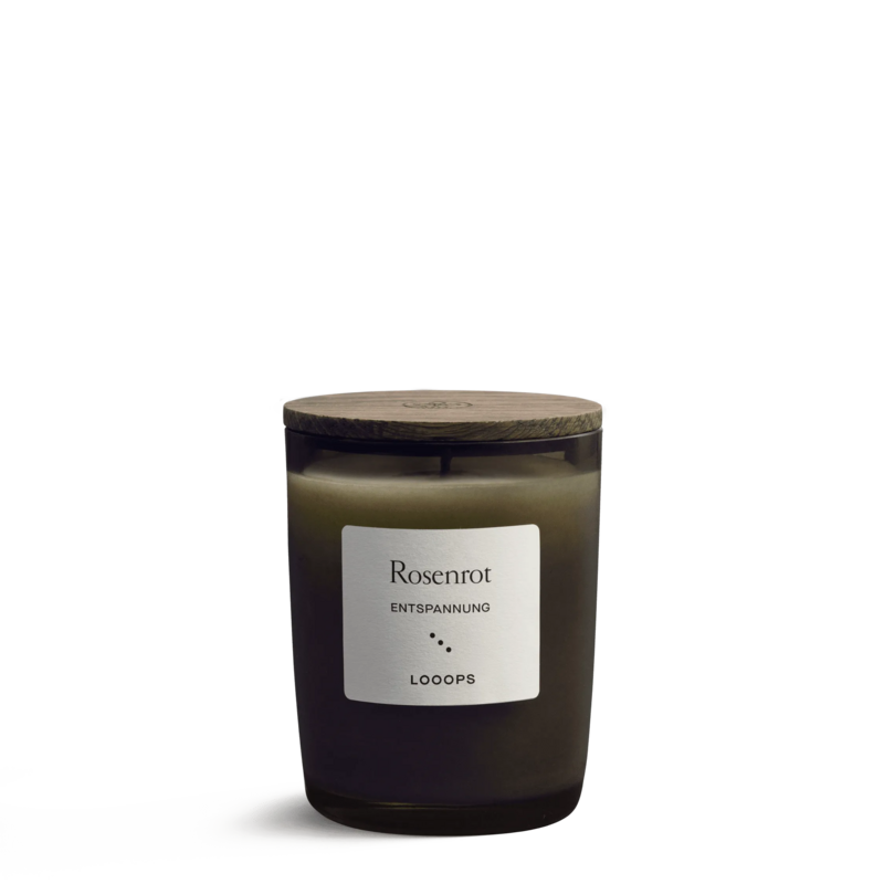 Duftkerze Rosenrot 75g