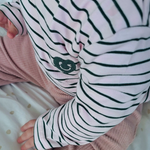 Langarm-Shirt STRIPED Baby - rosa