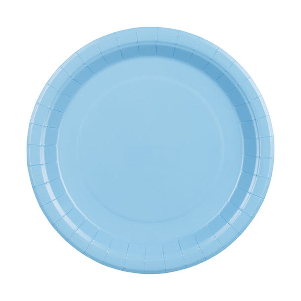 Pappteller HELLBLAU 23 cm