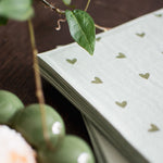 Servietten Heart Green